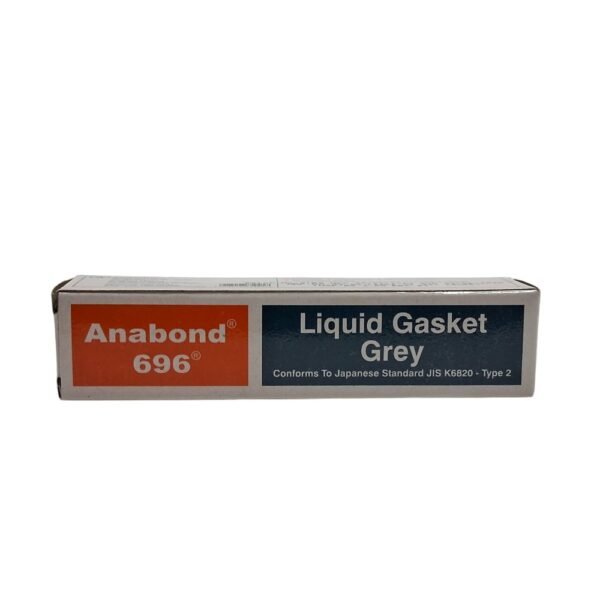 Anabond 696 Liquid Gasket in a 15g grey tube, designed for high-performance, leak-proof sealing. Ideal for automotive, industrial, and household applications with easy application and durable results