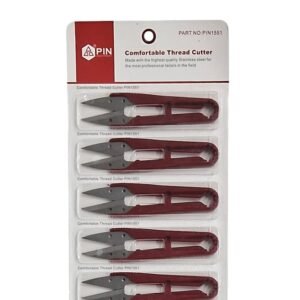 Thread Trimmer PIN-1551 with ergonomic handle and sharp cutting blades, designed for precise and efficient thread trimming. Ideal for sewing projects and various types of fabrics