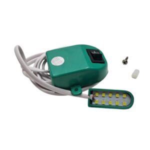 Alt Text: "Original Diamond Sun Model ST-1 Sewing LED Lamp, 7W, AC 110V-220V, high lumens, long life, energy-saving, ideal for sewing machines, providing bright, clear, and cool-to-touch light.