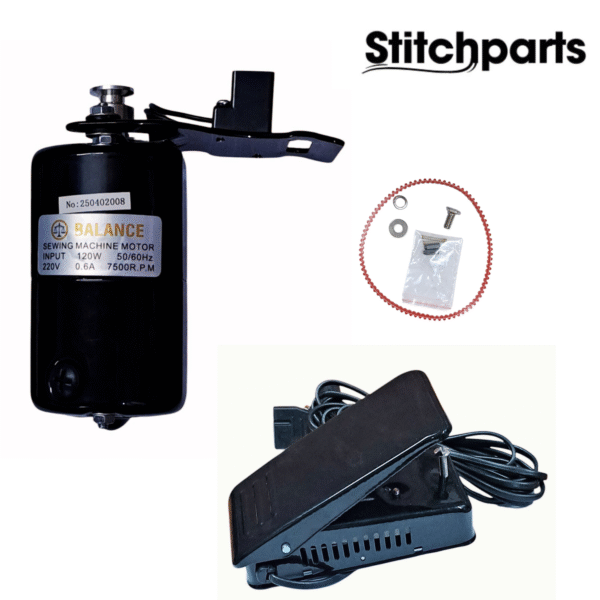BALANCE 120W Sewing Machine Motor – High-Speed Domestic Motor for Smooth & Efficient Stitching