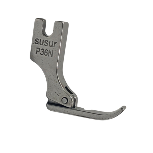SUSSUR P-36N Industrial Presser Foot – Right Side Narrow Zipper Foot for Single Needle Lockstitch Machines