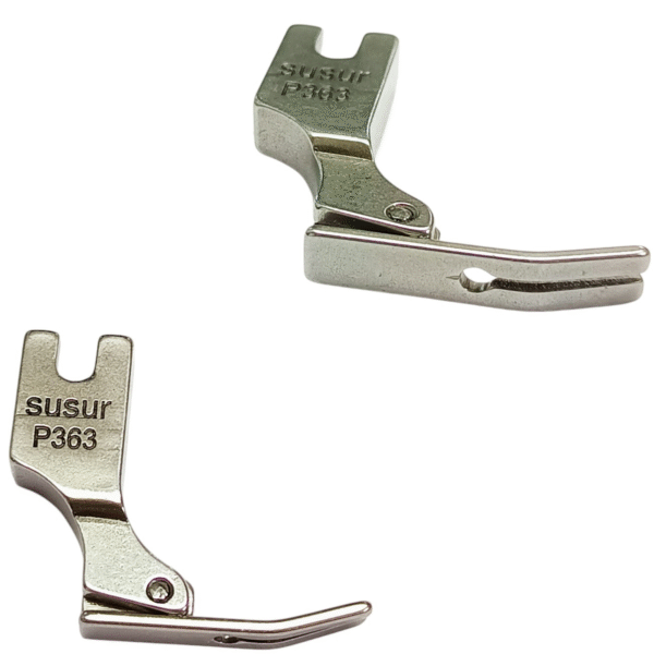 Presser Foot Industrial SUSSUR P-363 – Specialized Foot for Precision Stitching on Tubular and Curved Surfaces